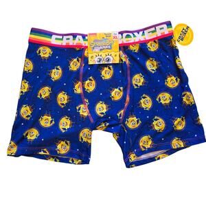 Crazy Boxer SpongeBob SquarePants Rainbow Pride Boxer Briefs Men's Size XL NWT